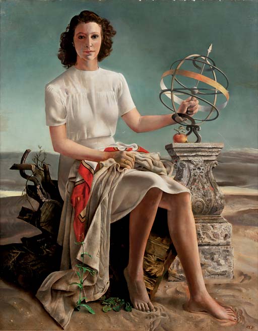 Woman with Sundial