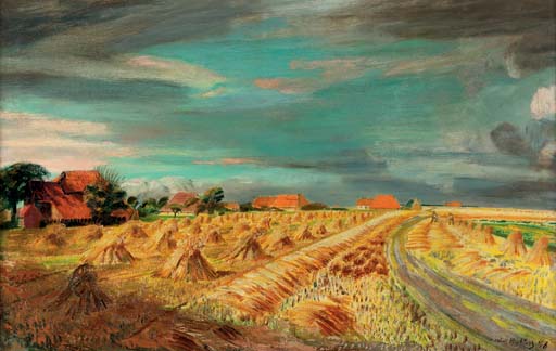 Farmers Working the Cornfield by Marius Richters - Auction record, sale price, and art valuation. Compare with similar artists and explore comparable artworks.
