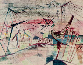Harbour scene by Siegfried Reich An Der Stolpe - Auction record, sale price, and art valuation. Compare with similar artists and explore comparable artworks.