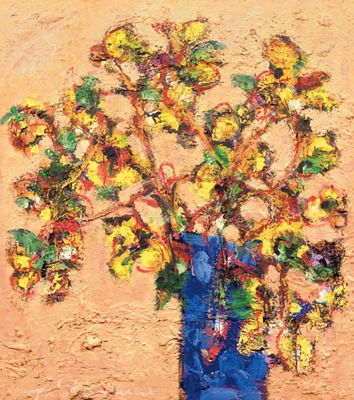 A still life with flowers