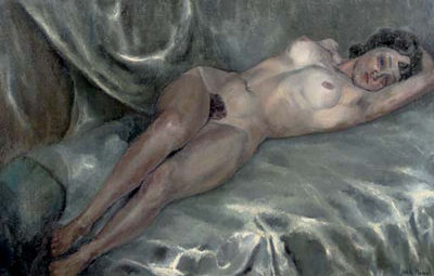Reclining nude