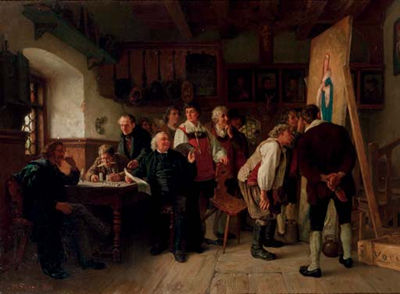 Sample artwork by Carl Maria Seyppel (1847 - 1913), known for genre painting - View similar artists and auction records
