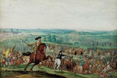 King Gustavus Adolfus of Sweden at the Battle of Lutzen