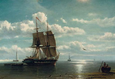 A two-master by a coast by Petrus Paulus Schiedges I - Auction record, sale price, and art valuation. Compare with similar artists and explore comparable artworks.