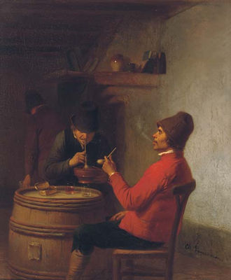 Smoking in the tavern