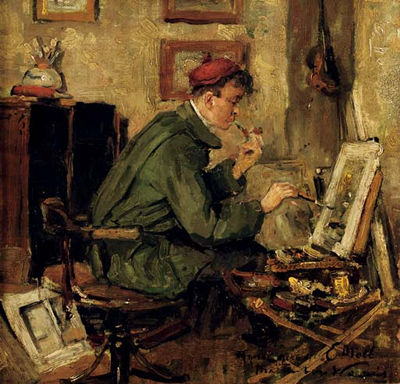 Sample artwork by Martin van Waning (1889 - 1972), known for painting - View similar artists and auction records