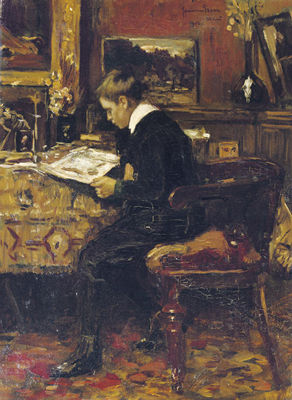 Sample artwork by Jan Van Essen (1854 - 1936), known for painting - View similar artists and auction records