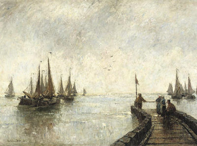 The departure of the fleet