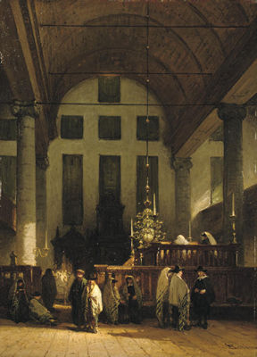 Sample artwork by Johannes Bosboom (1817 - 1891), known for hague school tonalist painting, church structures and interiors - View similar artists and auction records