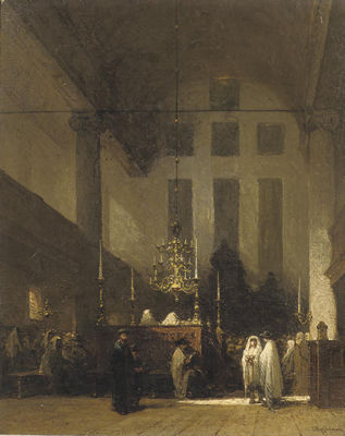 The Portuguese Synagogue, Amsterdam: in the Esnoga