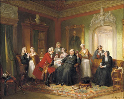 Op het heil van kerk en staat: a merry toast by Henricus Englebert Reyntjens - Auction record, sale price, and art valuation. Compare with similar artists and explore comparable artworks.
