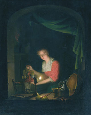 Filling the kettle