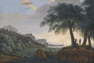A view of Pozzuoli near Naples by Hendrik Johannes Knip - Auction record, sale price, and art valuation. Compare with similar artists and explore comparable artworks.
