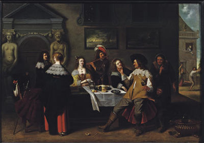 The Prodigal Son in a brothel by Christoffel Jacobsz van der Lamen - Auction record, sale price, and art valuation. Compare with similar artists and explore comparable artworks.