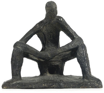 Sitting man