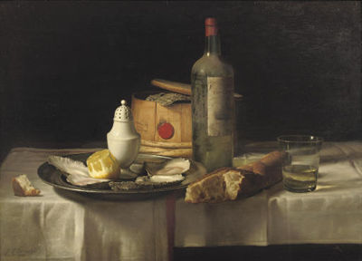 A still life with oysters by Jan Hendrik Eversen - Auction record, sale price, and art valuation. Compare with similar artists and explore comparable artworks.
