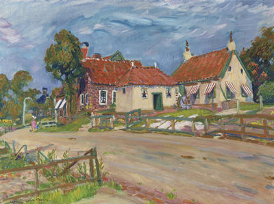 A sunny day in Saaksum, Groningen