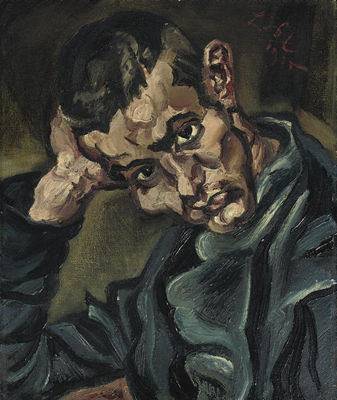 A portrait of a young man