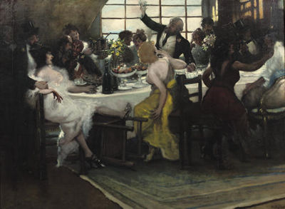 Dinner scene