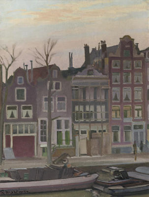 View of the Prinsengracht, Amsterdam