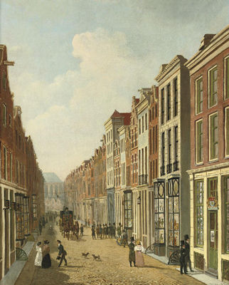 Sample artwork by Hendrik Gerrit Ten Cate (1803 - 1856), known for realist style, portrait, still life and landscape painting, chiaroscuro - View similar artists and auction records