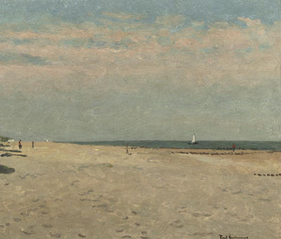 A quiet day on the beach near Domburg