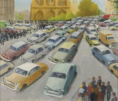 Traffic in Paris