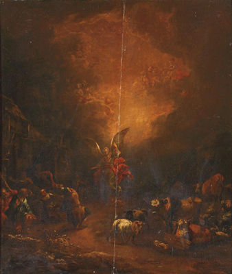 The Annunciation to the Shepherds by Adam Colonia - Auction record, sale price, and art valuation. Compare with similar artists and explore comparable artworks.
