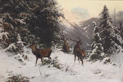 Sample artwork by Arthur Thiele (1841 - 1919), known for painting - View similar artists and auction records