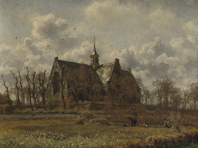 Kerk, Oegstgeest: the green church, Oegstgeest