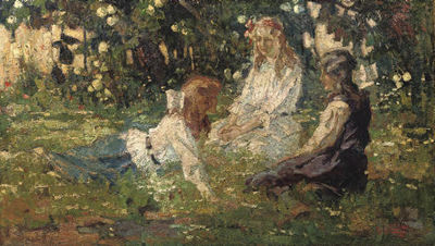 Sample artwork by Robert Rob Archibald Antonius Jean Graafland (1875 - 1940), known for portrait, figure, genre, and landscape painting, illustration - View similar artists and auction records