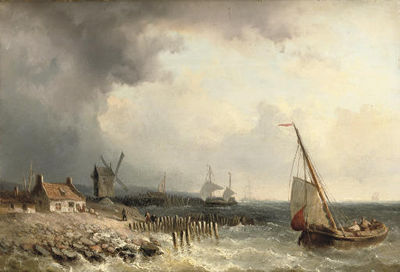 Shipping off a coast by Christiaan Lodewijk Willem Dreibholtz - Auction record, sale price, and art valuation. Compare with similar artists and explore comparable artworks.