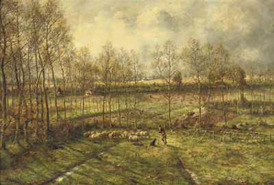 Sample artwork by Marie Collart (1842 - 1911), known for painting - View similar artists and auction records