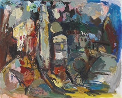 Sample artwork by Pieter Defesche (1921 - 1998), known for painting - View similar artists and auction records