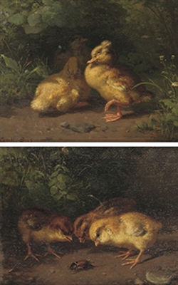 Fluffy friends (a pair) by Gustav Konrad Sus - Auction record, sale price, and art valuation. Compare with similar artists and explore comparable artworks.
