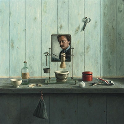 A still life with the artist's reflection by Julien Landa - Auction record, sale price, and art valuation. Compare with similar artists and explore comparable artworks.