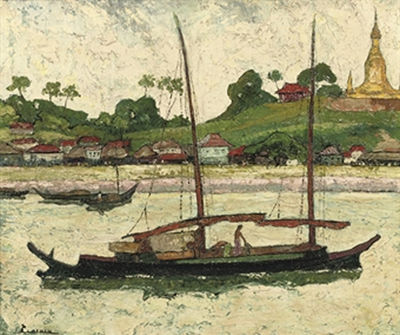 Sample artwork by Gerard Laenen (1899 - 1980), known for painting - View similar artists and auction records
