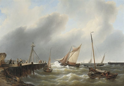 Shipping off a jetty