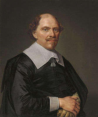 Portrait of a gentleman, half-length, in a black costume with lace collar and cuffs by David Bailly - Auction record, sale price, and art valuation. Compare with similar artists and explore comparable artworks.
