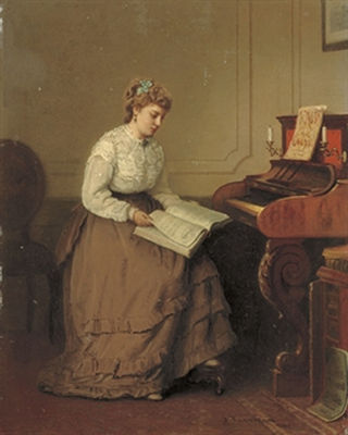 Sample artwork by Jacob Taanman (1836 - 1923), known for painting - View similar artists and auction records