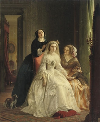 The bride by Josephus Laurentius Dyckmans - Auction record, sale price, and art valuation. Compare with similar artists and explore comparable artworks.