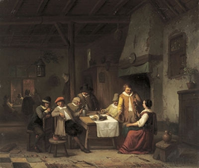 At the tavern