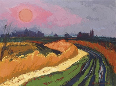 Sundown by Jannes Vries - Auction record, sale price, and art valuation. Compare with similar artists and explore comparable artworks.