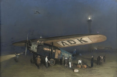 A safe landing with the Fokker F VII by Herman Heijenbrock - Auction record, sale price, and art valuation. Compare with similar artists and explore comparable artworks.