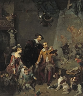 Sample artwork by Petrus Kremer (1801 - 1888), known for painting, historical scenes and genre painting - View similar artists and auction records