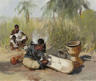 Preparation of manioc