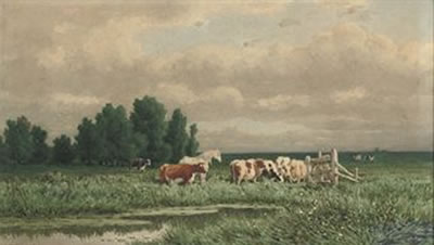 Cattle in a meadow