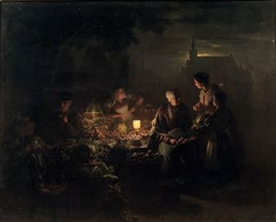 The night market