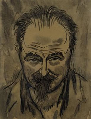 Portrait of Jan Sluijters: Self-portrait