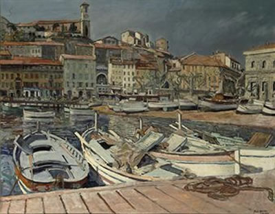 Port de Cannes: Boats in the Harbour of Cannes, France